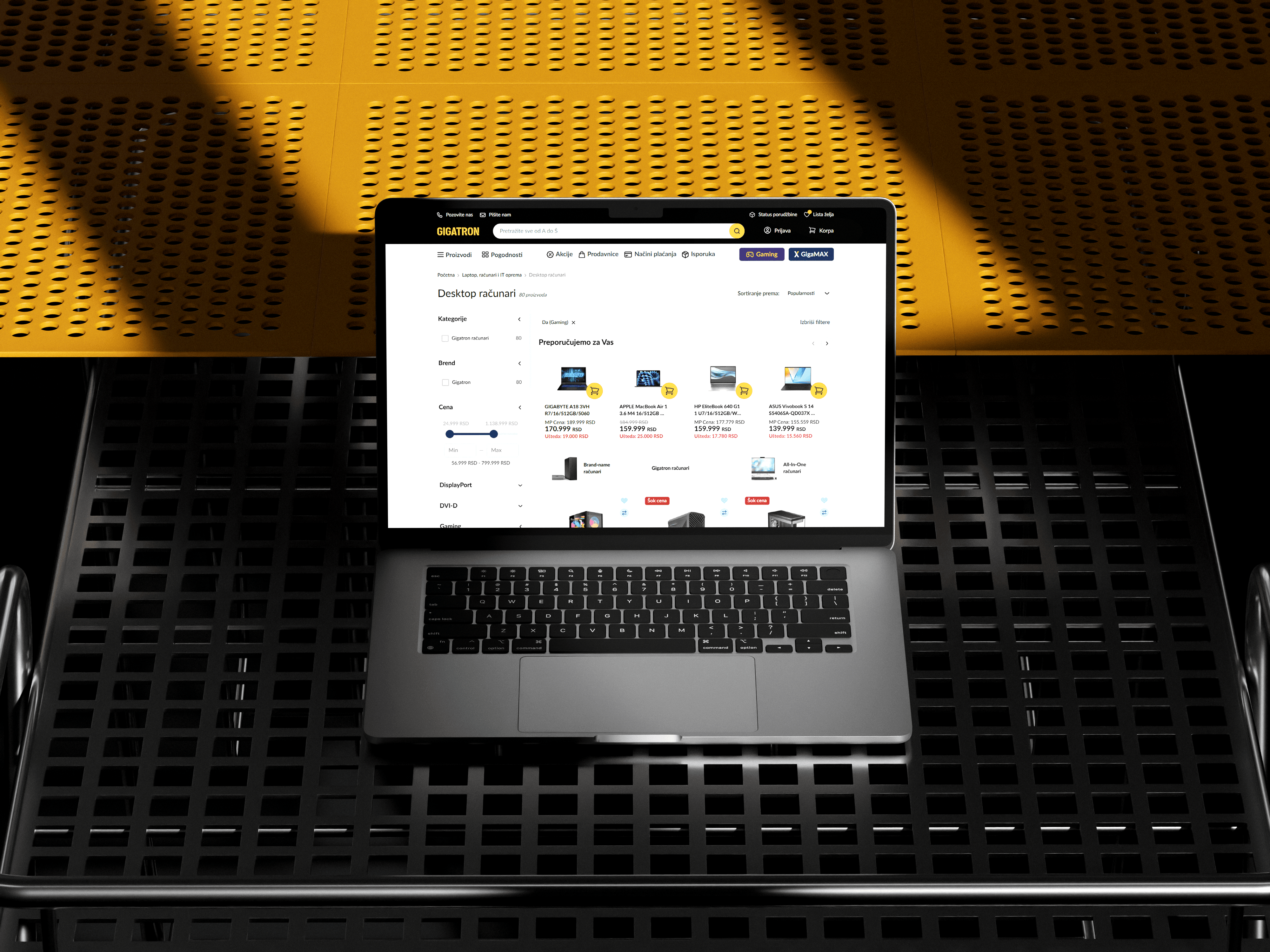 Gigatron - Web Applications, Business Development  project by Nine Pixels